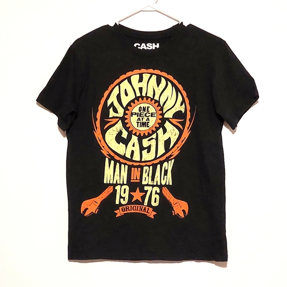Philcos Other - 2020 Johnny Cash Men's Black Short Sleeved Graphic Band T-shirt VGUC Size M